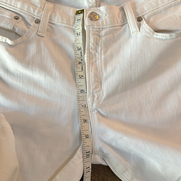 J.Crew 8” Toothpick White Jeans - Picture 9 of 11